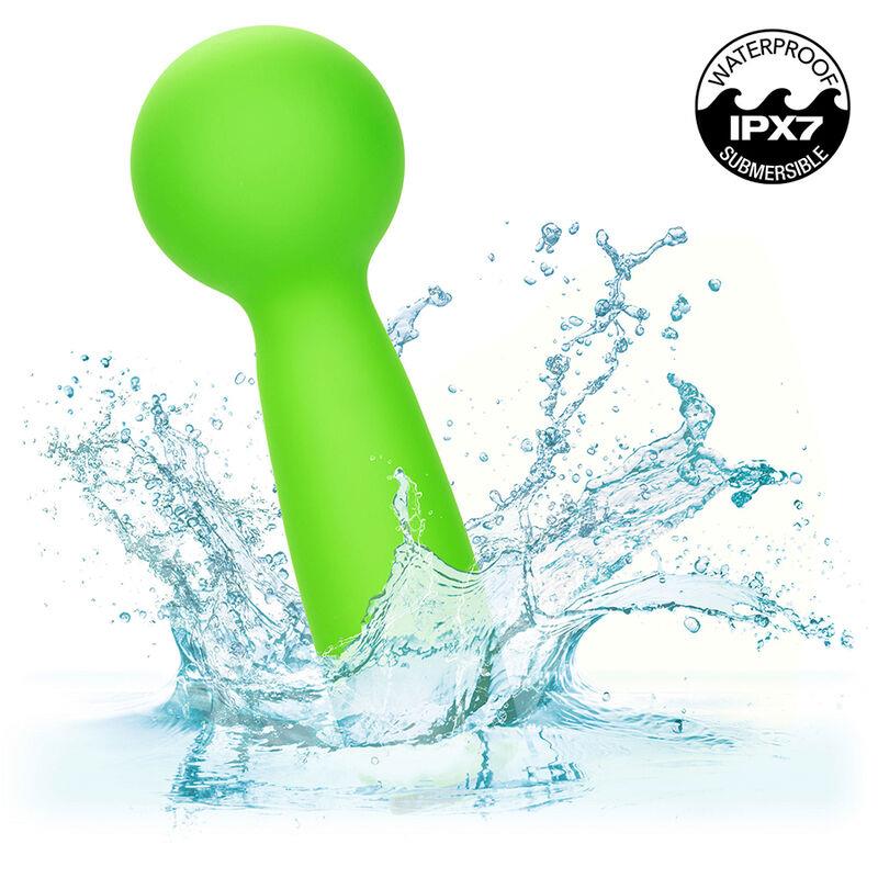 NEON VIBES THE BUBBLY VIBE MINI MASSAGER 10 VIBRATIONS GREEN