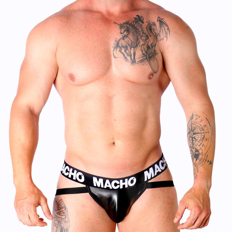 MX25NC JOCK BLACK LEATHER S