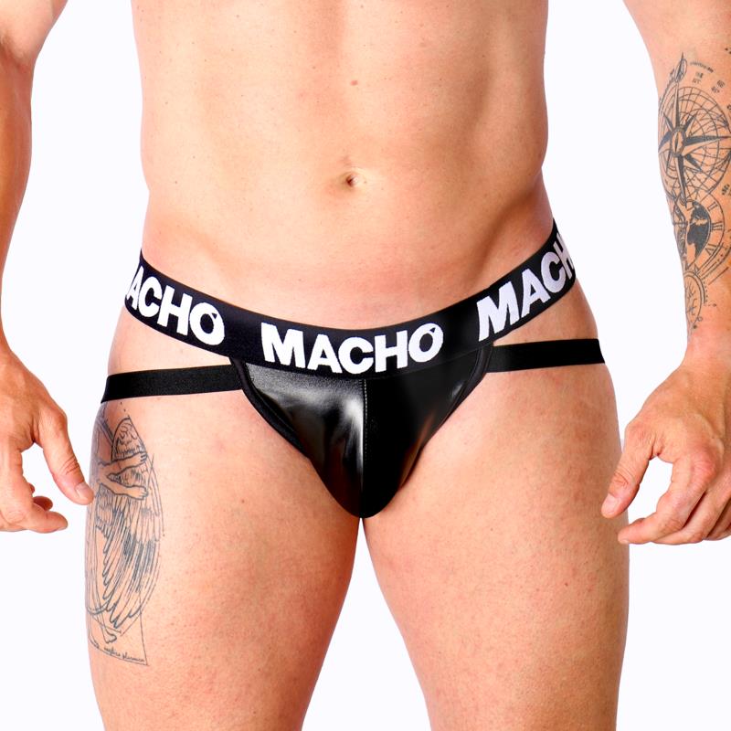 MX25NC JOCK BLACK LEATHER S