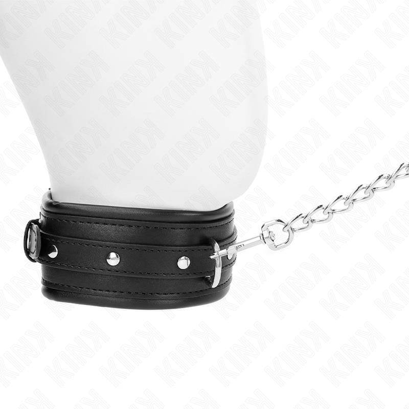 NECKLACE WITH SHINY BUCKLE STRAP 65 CM 48.5 CM X 5.3 CM
