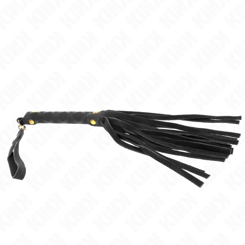 BLACK SUEDE MINI WHIP 30 CM