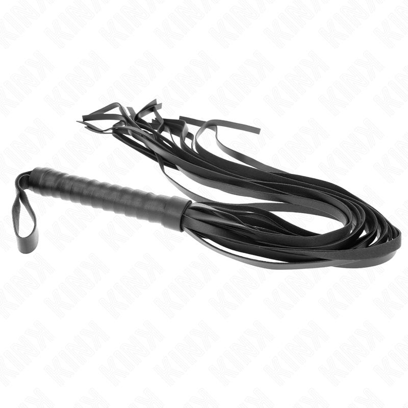 NEGRO SHORT HANDLE LONG TAIL WHIP 70 CM