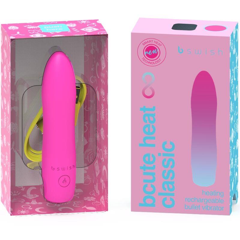 BCUTE INFINITE HEAT CLASSIC HEATABLE VIBRATOR PINK