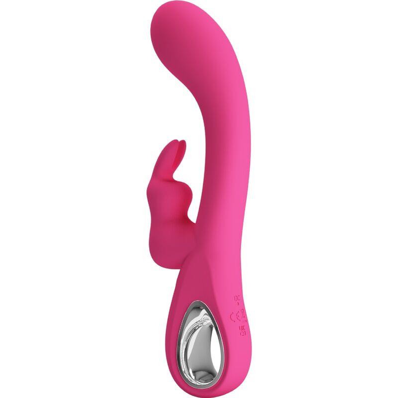 NOVAK RABBIT VIBRATOR 12 VIBRATIONS PINK