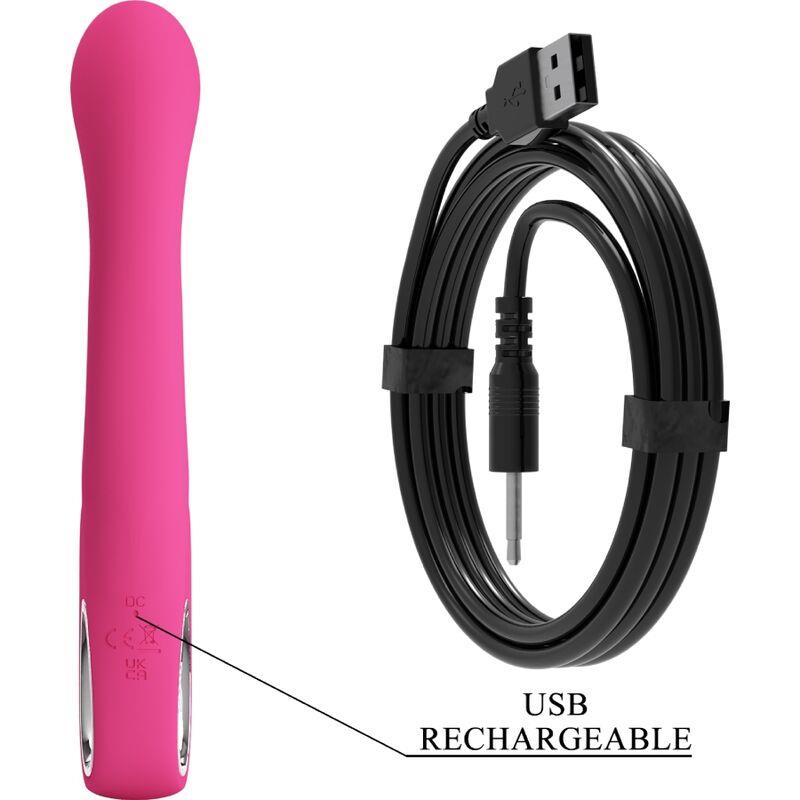 NOVAK RABBIT VIBRATOR 12 VIBRATIONS PINK