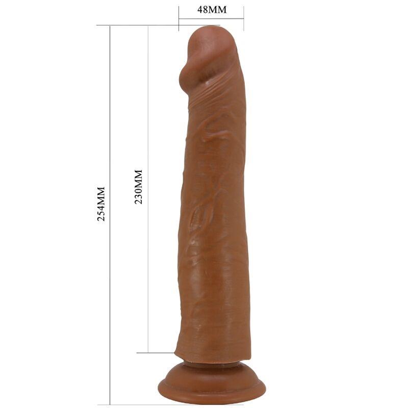 SHARIFE REALISTIČNI DILDO 25 CM RJAVA