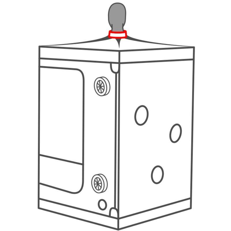 KINK CLUB CABIN SCANDALE BLACK & RED