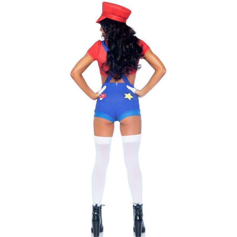 SEXY COSTUME MARIO BROS RED/BLUE M