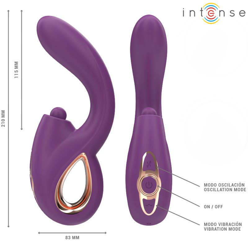 LALI MULTIFUNCTION G-SPOT VIBRATOR TAPPING & THRUST & VIBRATION PURPLE