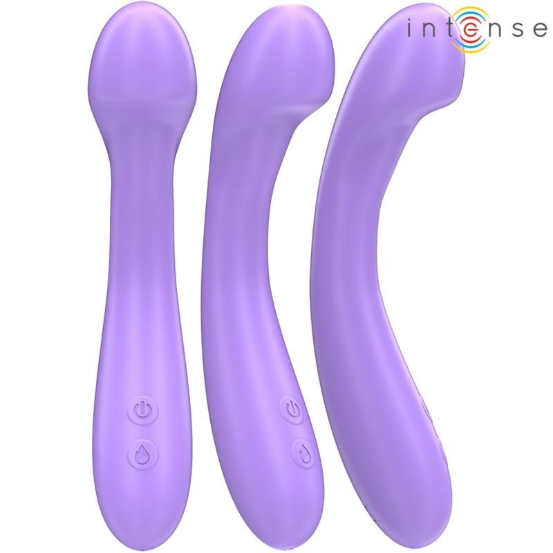 BECKY VIBRATOR 19 CM HEATABLE 7 VIBRATIONS PURPLE