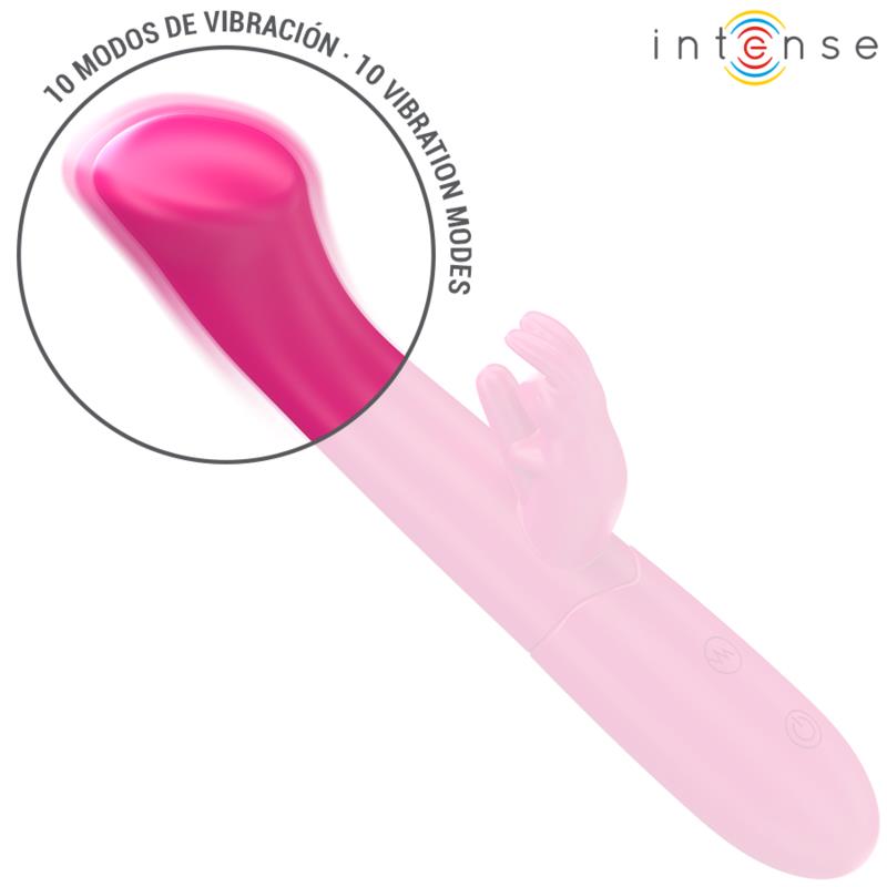JULIETA ZAJČEK VIBRATOR 18.6 CM 10 VIBRACIJ ROZA