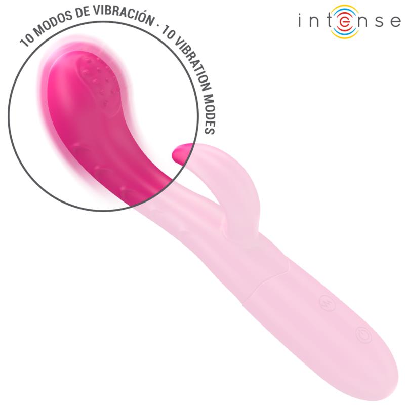 AMARA VIBRATOR S STIMULATIVNIM JEZIKOM 10 VIBRACIJ ROZA