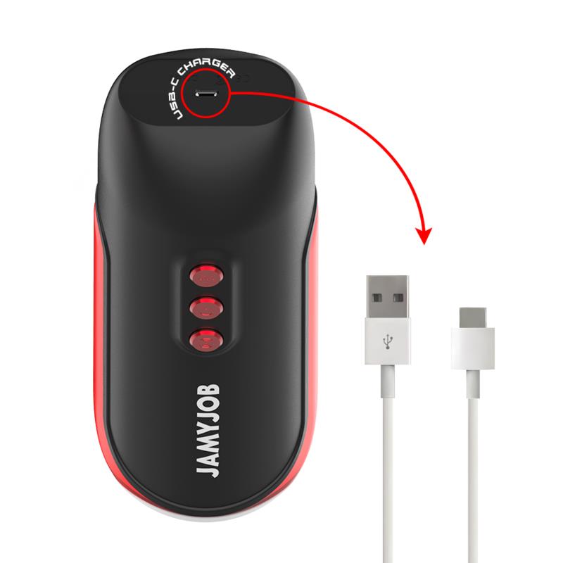 BLAZE AUTOMATIC MOUTH MASTURBATOR 5 MODES STIMULATING WAVES AND VIBRATION