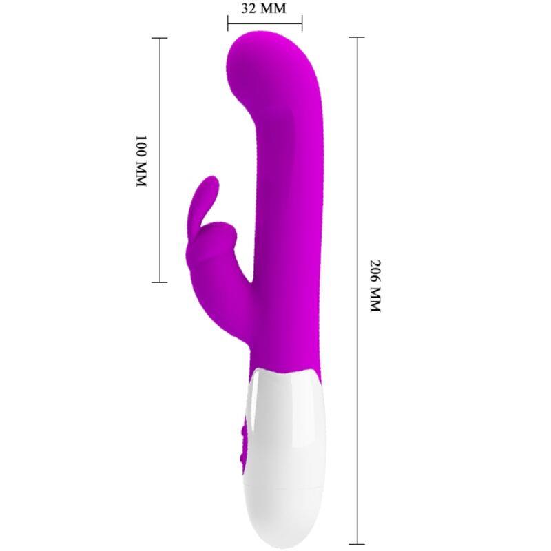 CENTAUR VIBRATOR RABBIT 30 VIBRATION MODES PURPLE