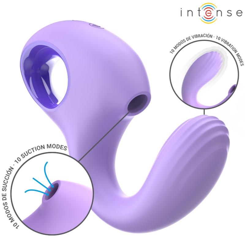 BAXTER VIBRATOR & STIMULATOR VIOLET