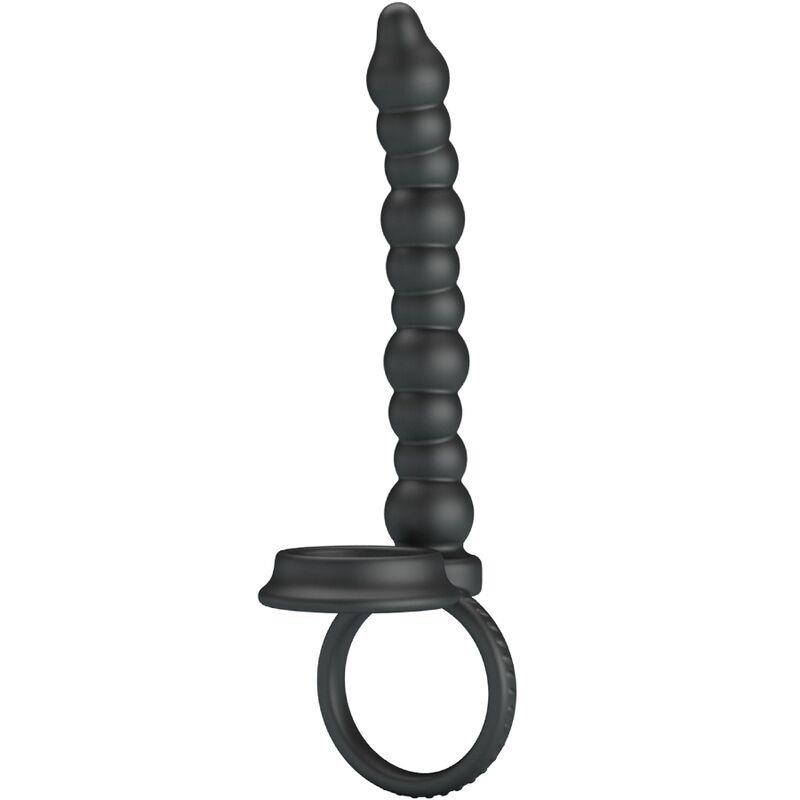 DILLION DOUBLE PENETRATION COCK RING BLACK