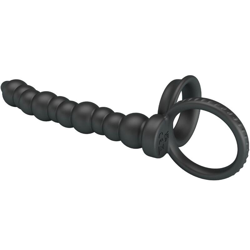 DILLION DOUBLE PENETRATION COCK RING BLACK
