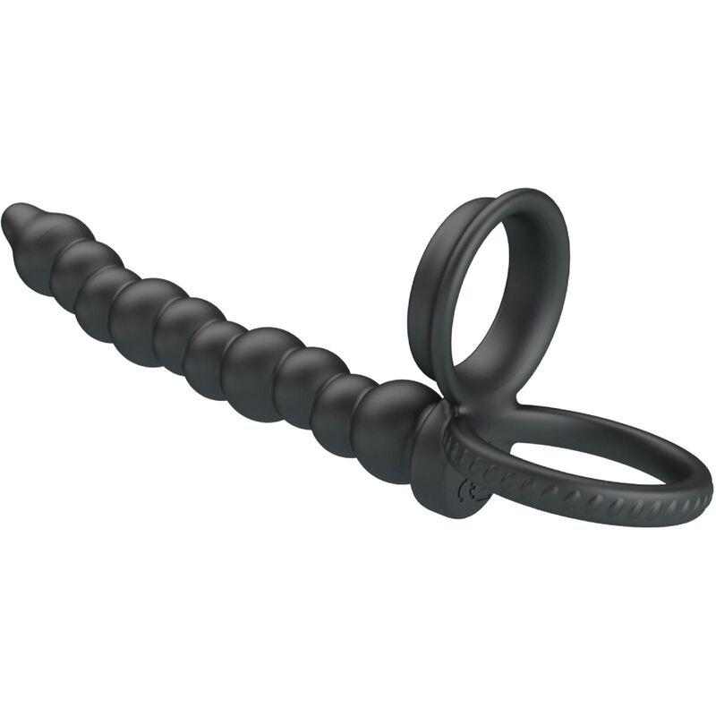 DILLION DOUBLE PENETRATION COCK RING BLACK