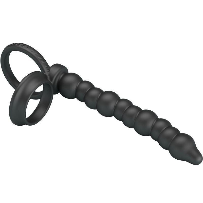 DILLION DOUBLE PENETRATION COCK RING BLACK