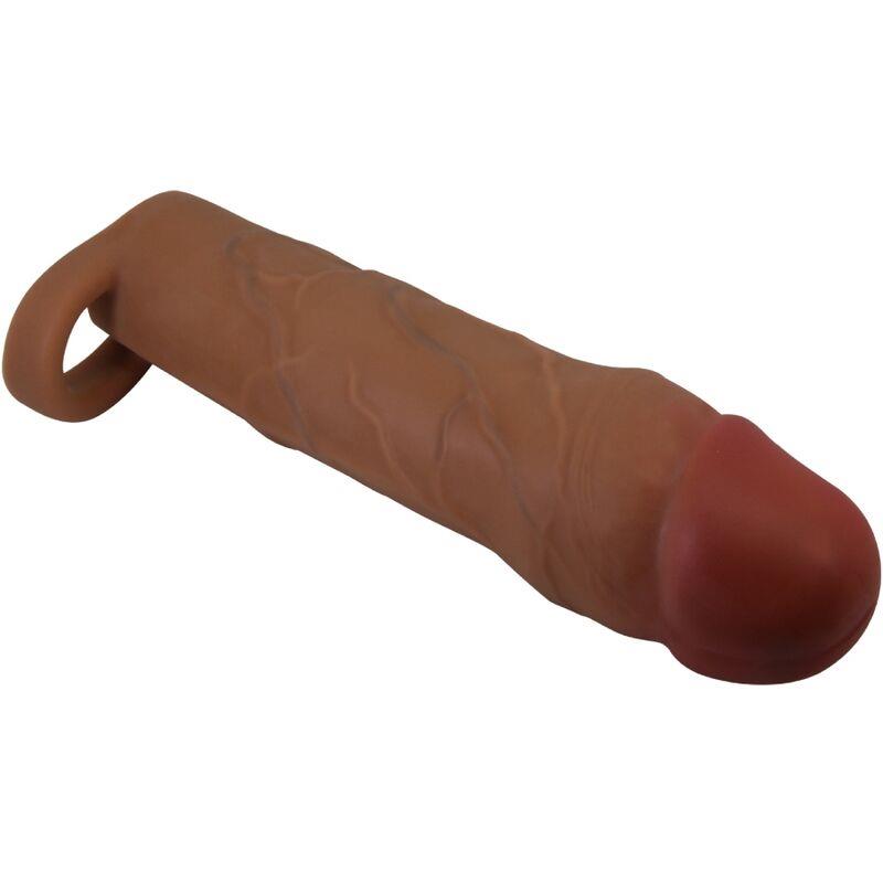 HANI PENIS SLEEVE WITH 5 CM EXTENSION MULATTO