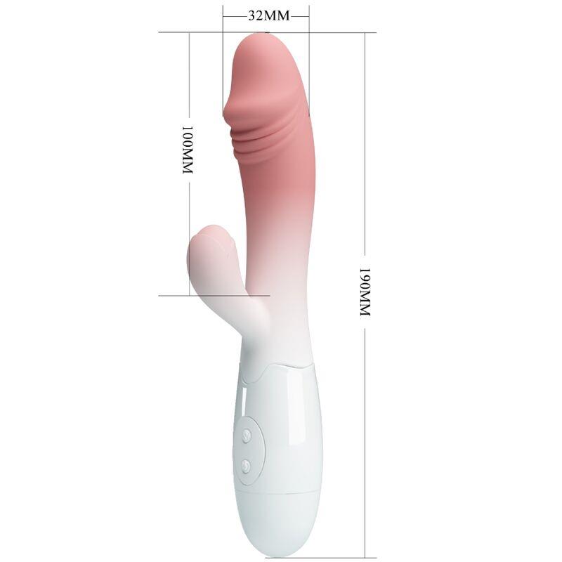 SNAPPY RABBIT VIBRATOR 30 VIBRACIJA ROZA