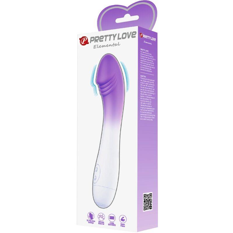 ELEMENTAL G-SPOT VIBRATOR 30 VIBRACIJ PURPLE