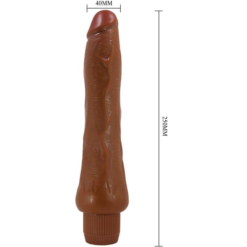 DRYAD REALISTIC VIBRATOR 25 CM MULATTO