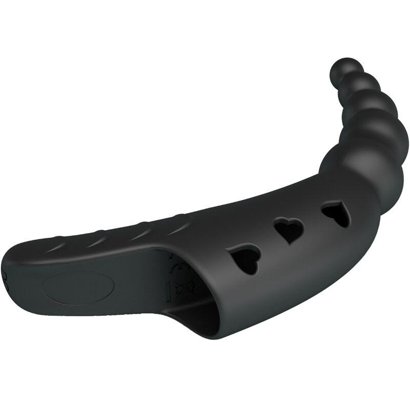 JORDIN FINGER VIBRATOR 10 VIBRATIONS BLACK