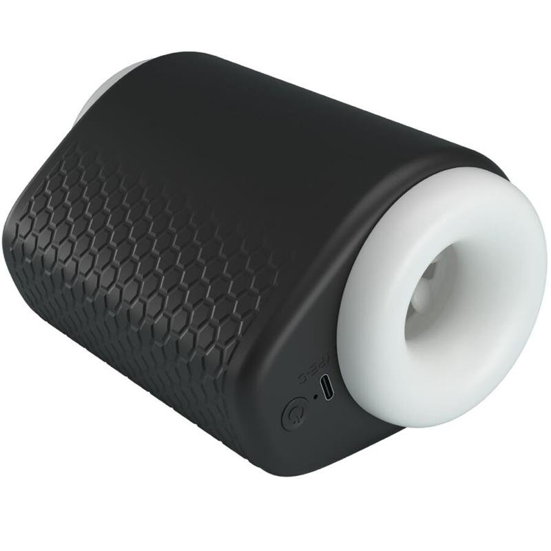 DJ GIRL MALE MASTURBATOR WITH VIBRATION 5 SETTINGS NEGRO