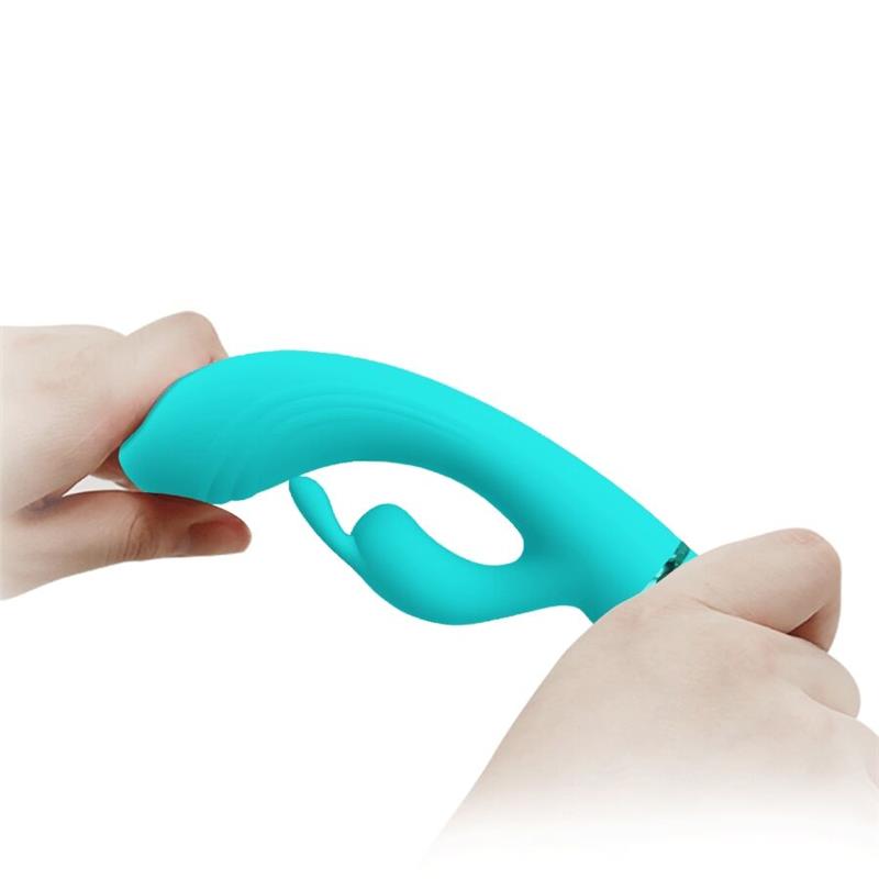 SCOCCO VIBRATOR ZAJČEK TURKIZNA