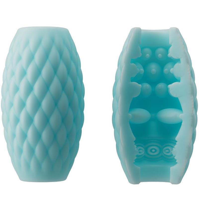 ATHENA EROS SILICONE MALE MASTURBATOR SKY BLUE