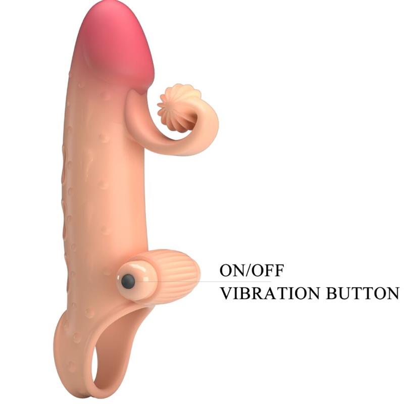 VIBRATING PENIS SLEEVE NATURAL