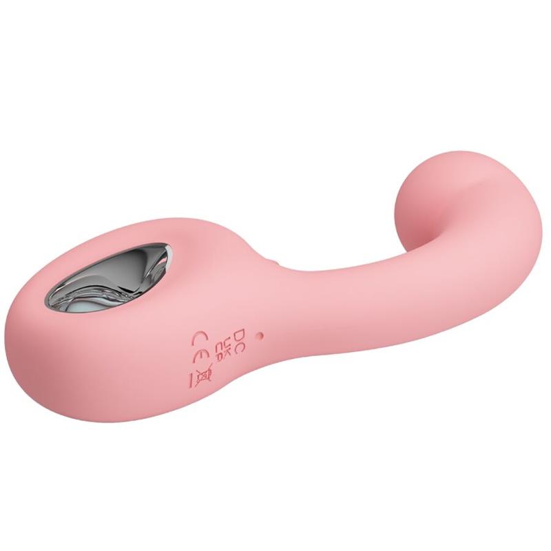 ERYNNYES G-SPOT VIBRATOR + CLITORIS STIMULATOR 10 VIBRATIONS PINK