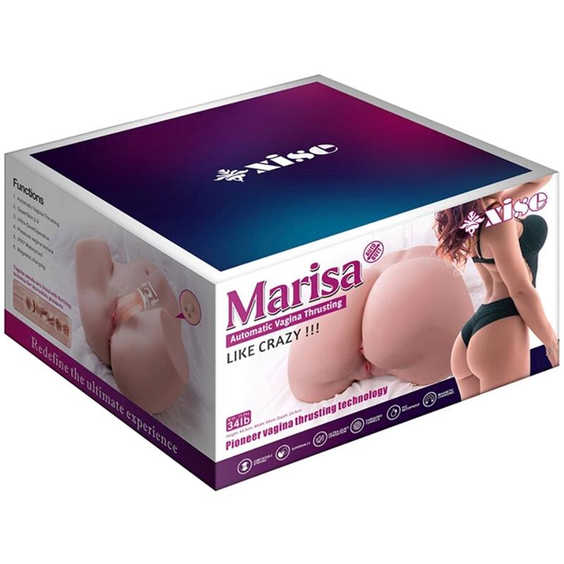 MARISA MULTIPOSITION REALISTIC VAGINA MASTURBATOR S POMICANJEM