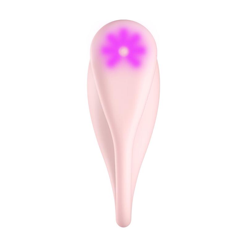 SPOT KISS ME U-SHAPED VIBRATOR PINK