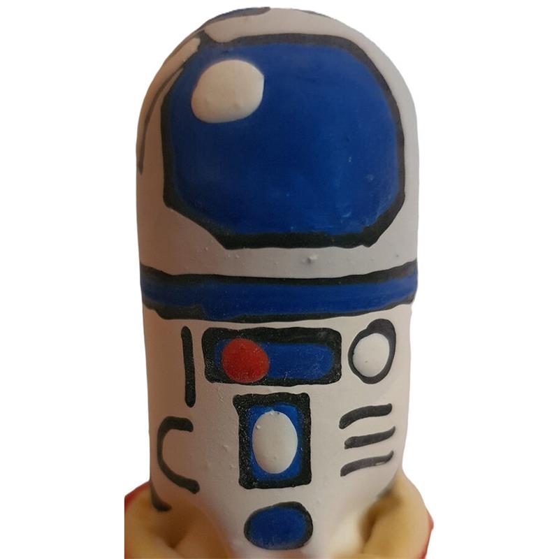 ROČNO POSLIKANI NOVOSTNI KONDOMI ROBOT