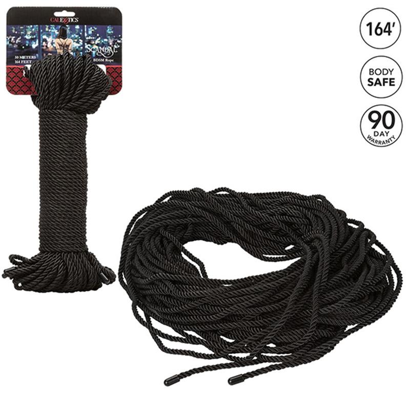 SCANDAL BLACK BDSM ROPE 50 M