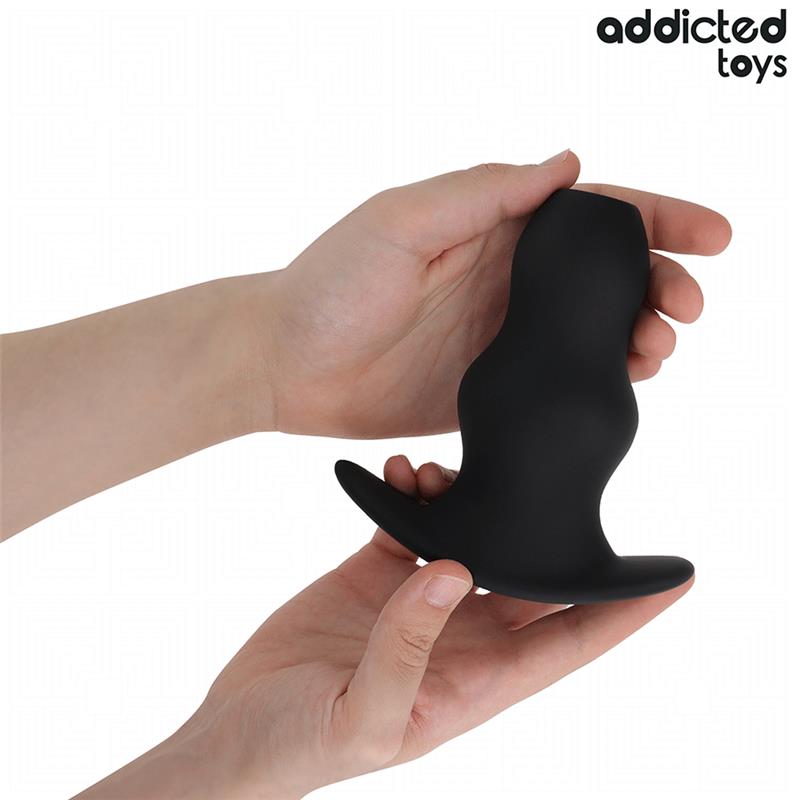 HOLLOW ANAL PLUG SILICONE SIZE XL 13.9 CM