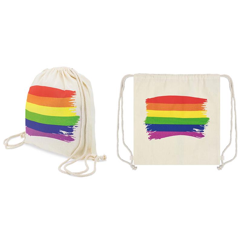 COTTON LGBT FLAG BACKPACK