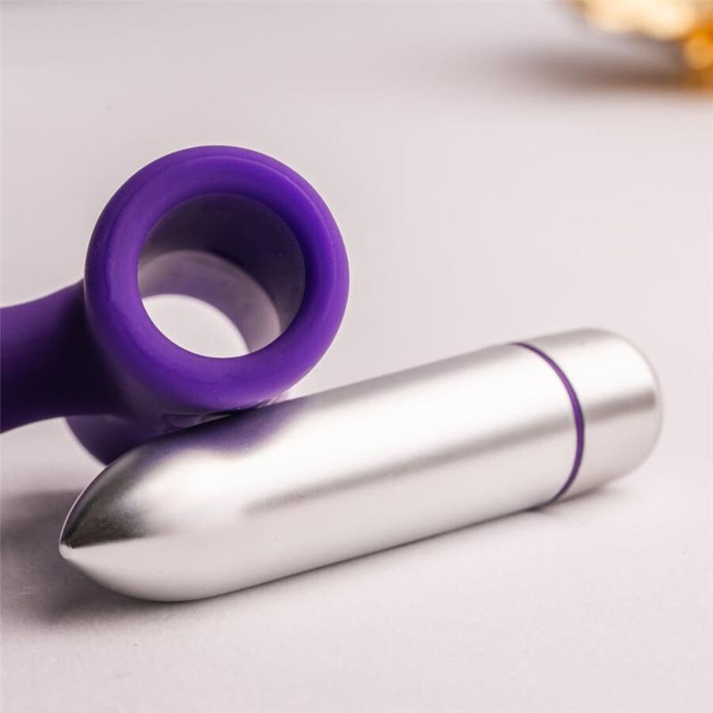 PETITE SENSATIONS TEAZER ANAL PLUG VIBRATOR PURPLE