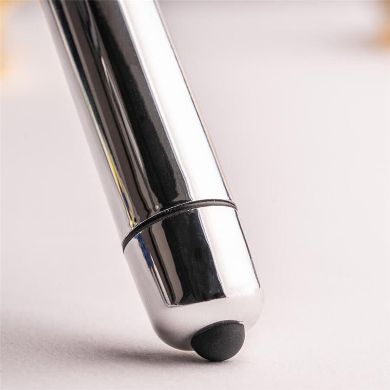 RO-80 CHROME VIBRATING BULLET SILVER