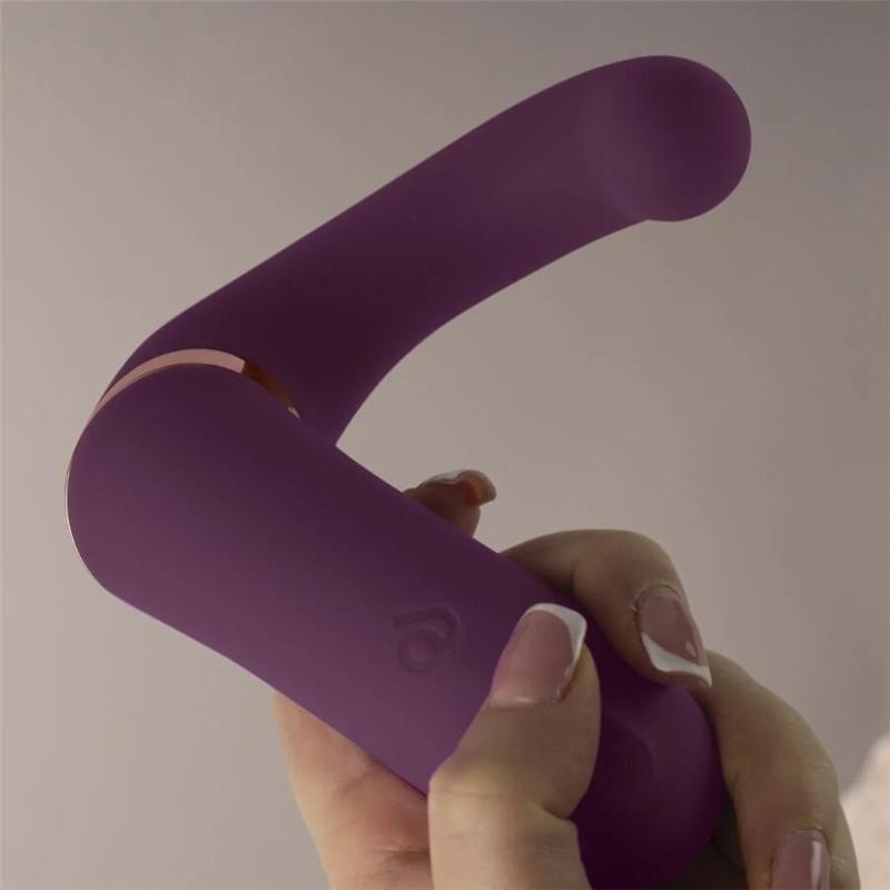 GEMINI DUAL VIBRATOR G-SPOT CLITORIS STIMULATOR PURPLE