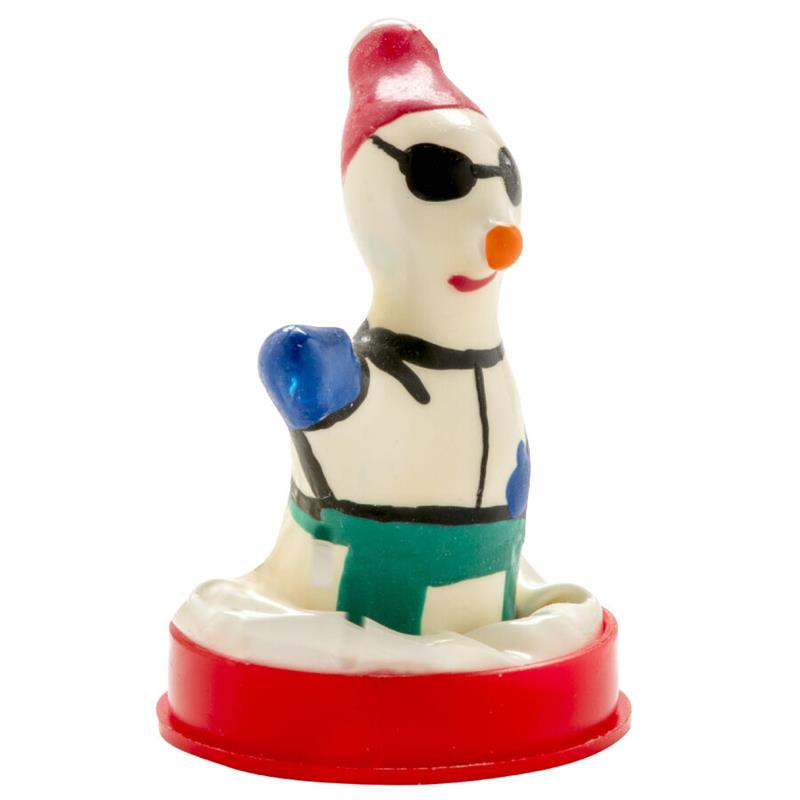 ROČNO POSLIKANI NOVOSTNI KONDOMI SNOWBOARDER XL