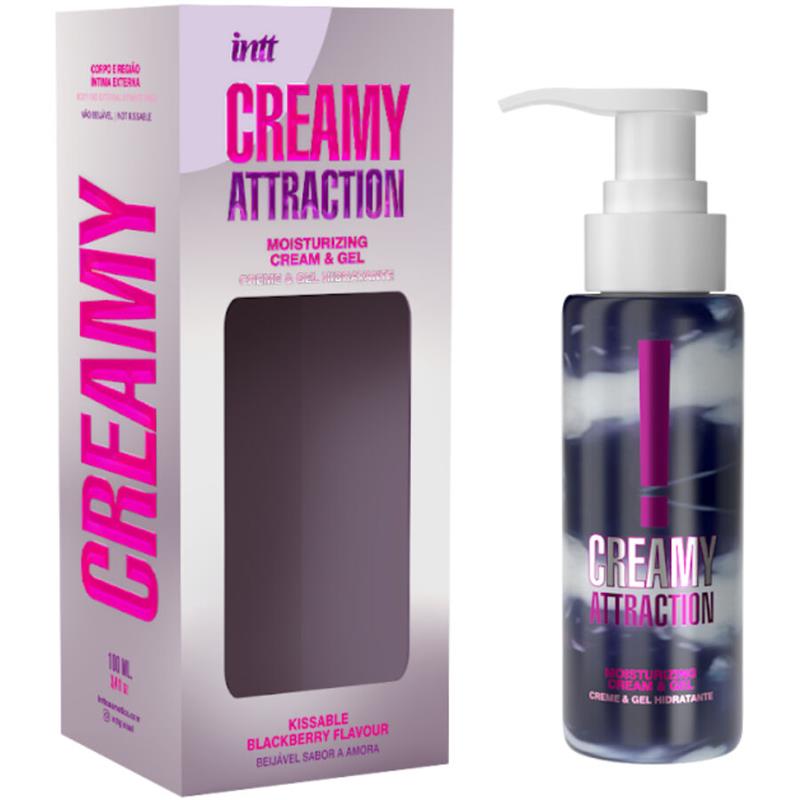 KISSABLE BLACKBERRY FLAVOR CREAM AND GEL 100 ML