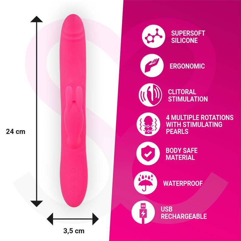 SOMER PREMIUM VIBRATOR S VIŠESTRUKOM ROTACIJOM