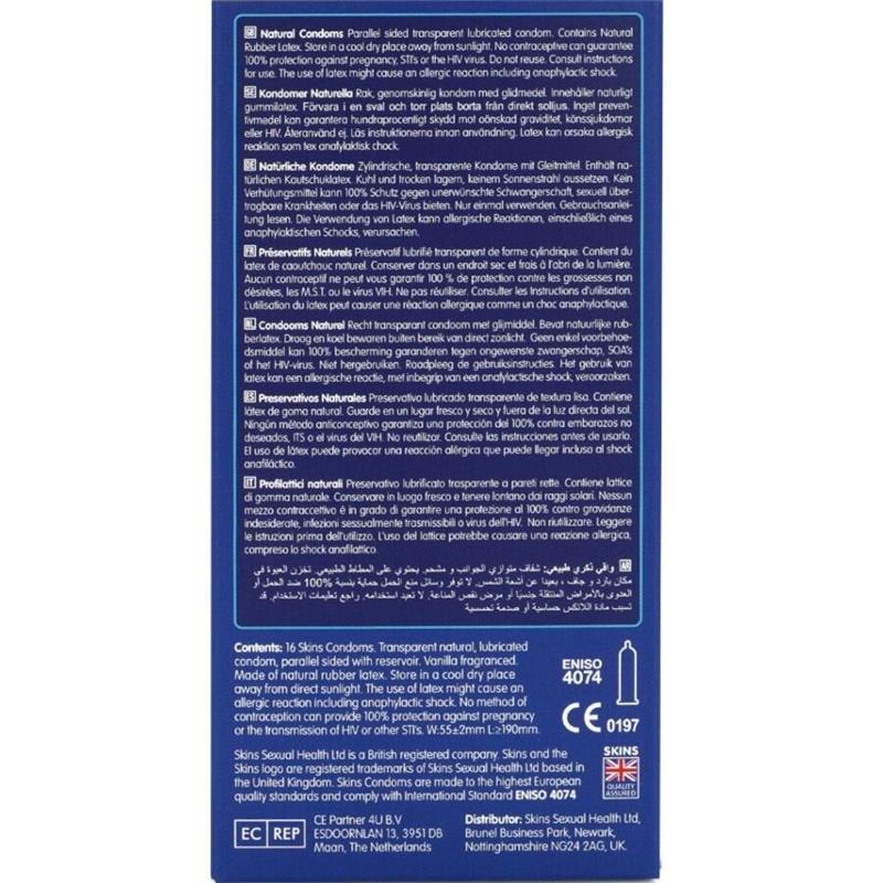 NATURAL PREMIUM CONDOMS PACK 16