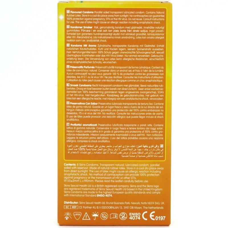 BANANA PREMIUM CONDOMS PACK 8