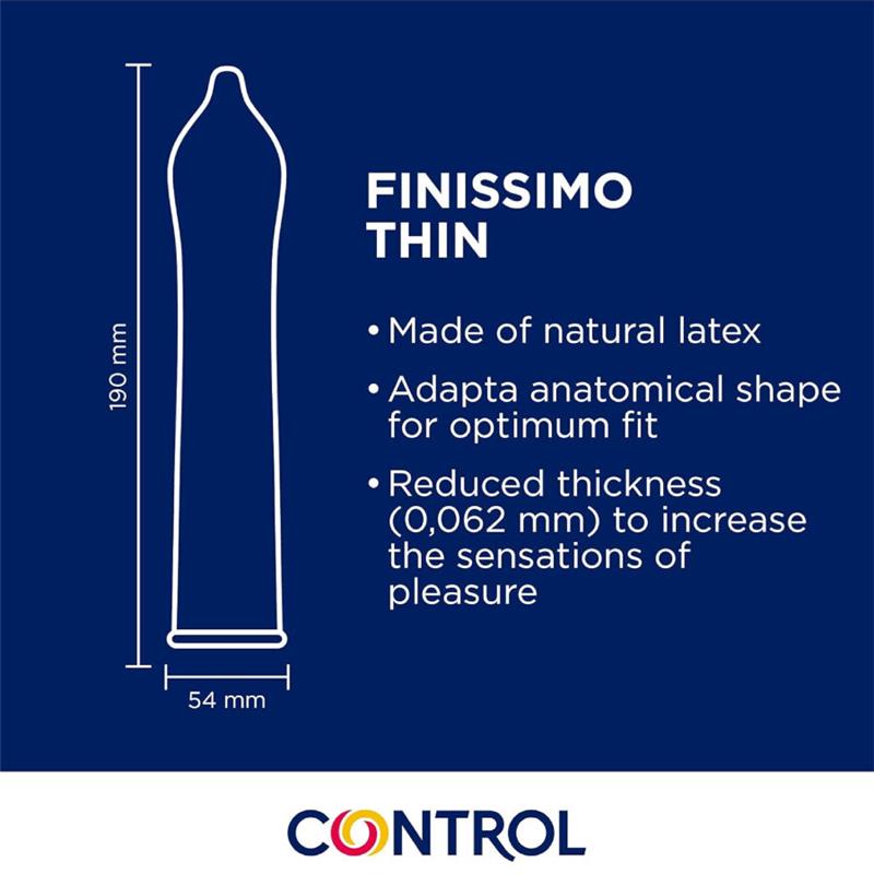 FINISSIMO SENSO CONDOMS 144 UNITS