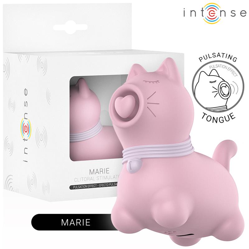 MARIE PINK PULSATION EFFECT TONGUE STIMULATOR