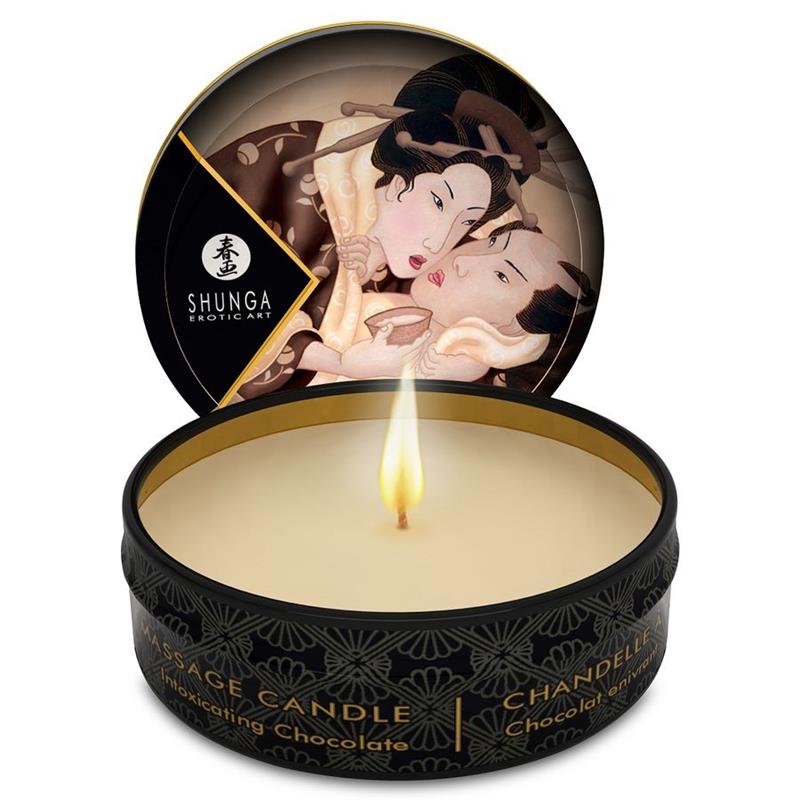 MINI CARESS BY CANDELIGHT ČOKOLADA MASAŽNA SVJEĆICA 30 ML